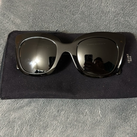 DARK TORTOISE CELINE SUNGLASSES - Picture 3 of 8